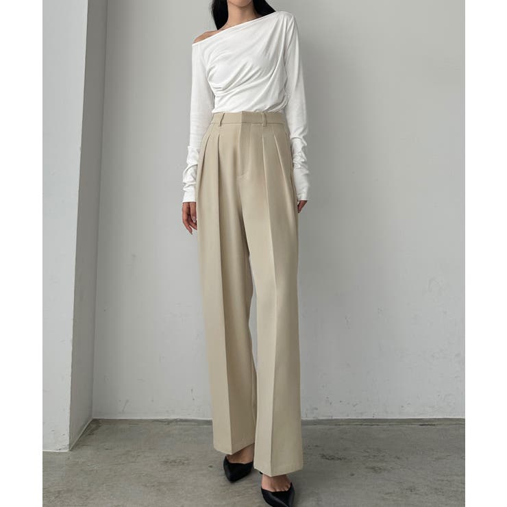 Louere ツータックスラックス | Louere | 詳細画像1 