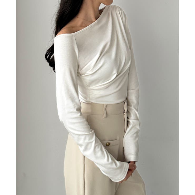 Louere ワンショルドレープカットソー | Louere | 詳細画像11 