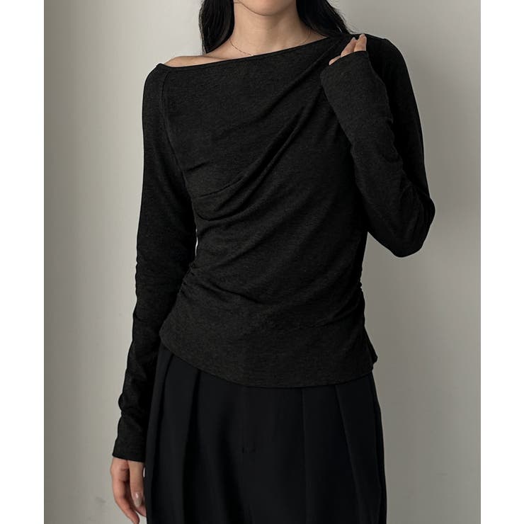 Louere ワンショルドレープカットソー | Louere | 詳細画像21 