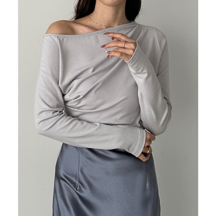 Louere ワンショルドレープカットソー | Louere | 詳細画像28 