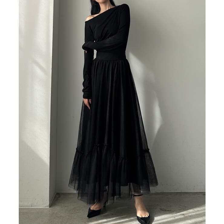 Louere ワンショルドレープカットソー | Louere | 詳細画像3 