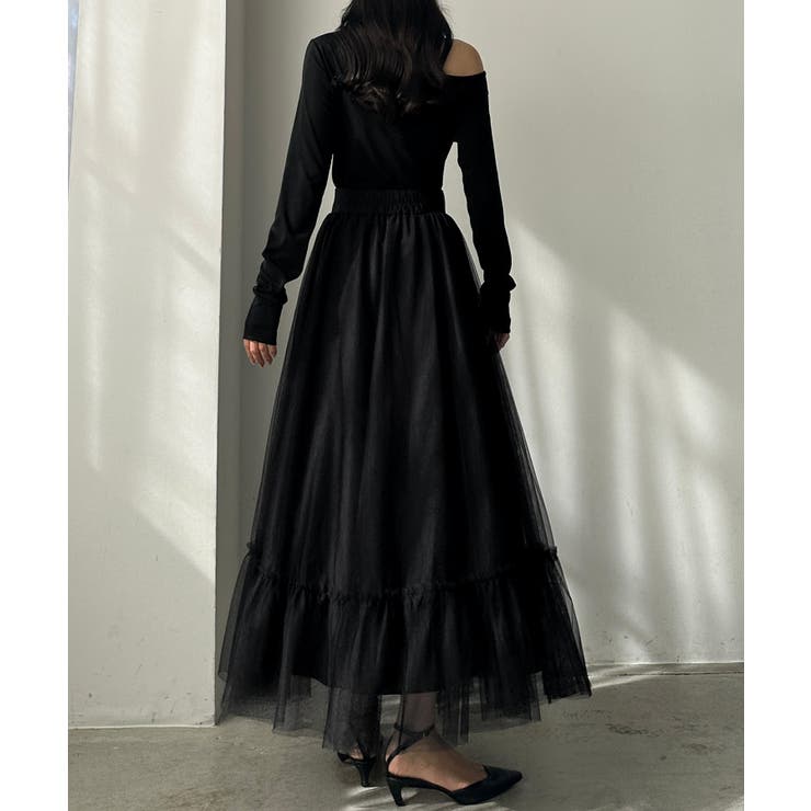 Louere ワンショルドレープカットソー | Louere | 詳細画像4 