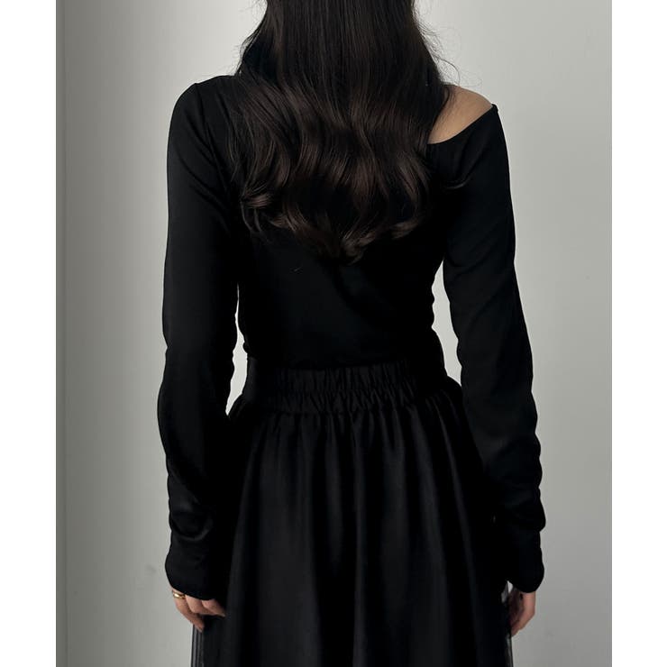 Louere ワンショルドレープカットソー | Louere | 詳細画像6 