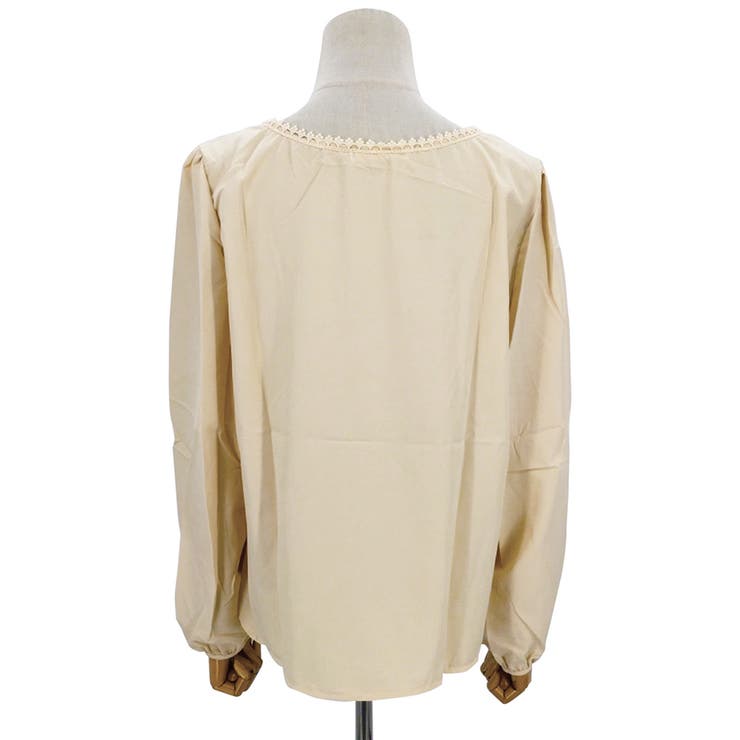 ネックレースブラウス レディース トップス | Dewlily | 詳細画像17 