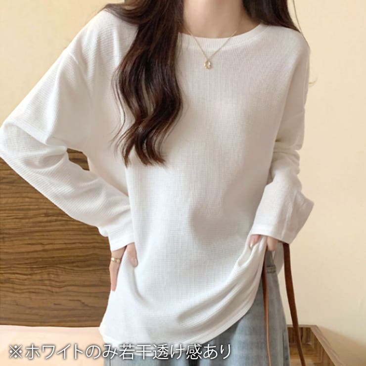 ラウンドネックトップス レディース トップス | Dewlily | 詳細画像10 