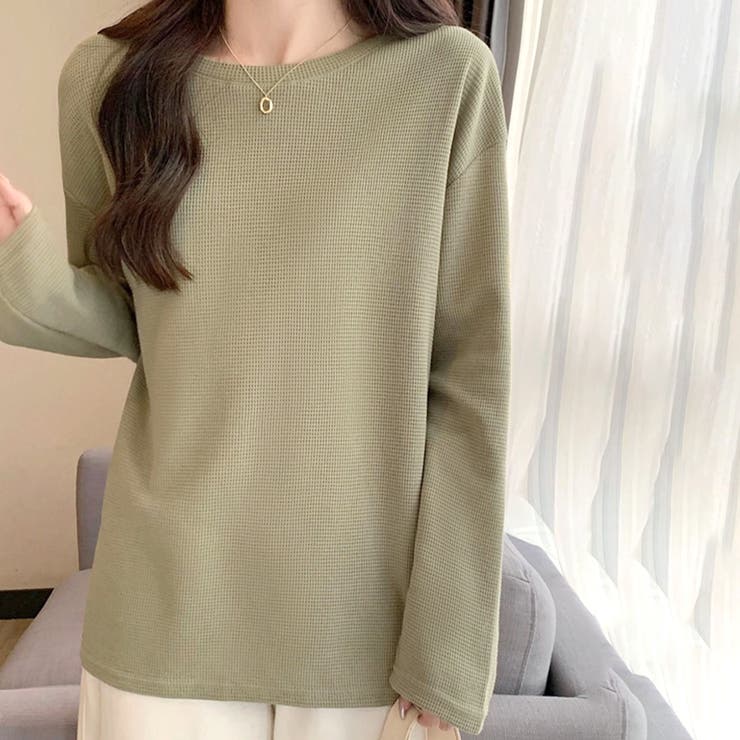 ラウンドネックトップス レディース トップス | Dewlily | 詳細画像9 