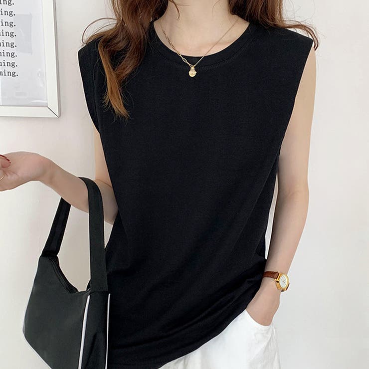 ノースリーブカットソー レディース トップス | Dewlily | 詳細画像13 