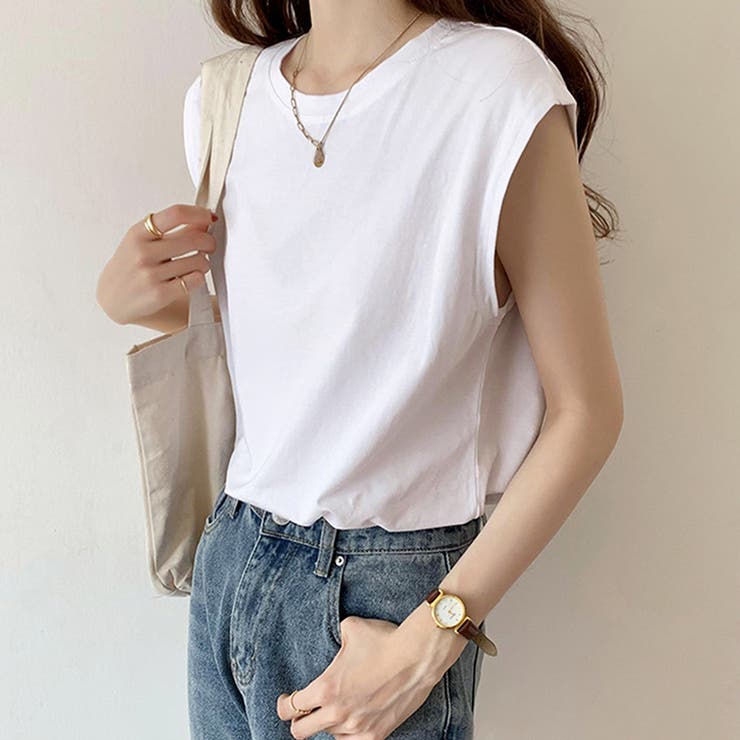 ノースリーブカットソー レディース トップス | Dewlily | 詳細画像9 