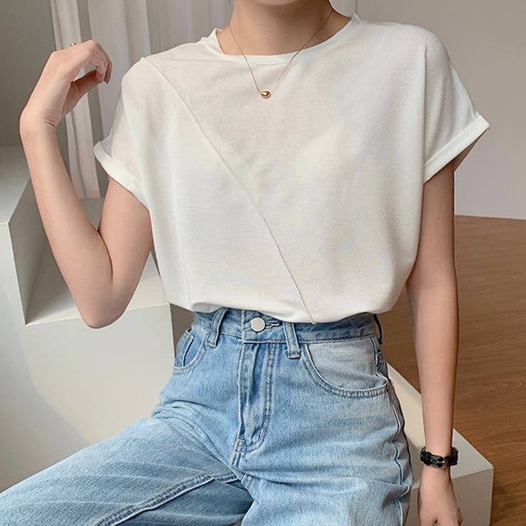 フレンチスリーブカットソー レディース トップス | Dewlily | 詳細画像13 