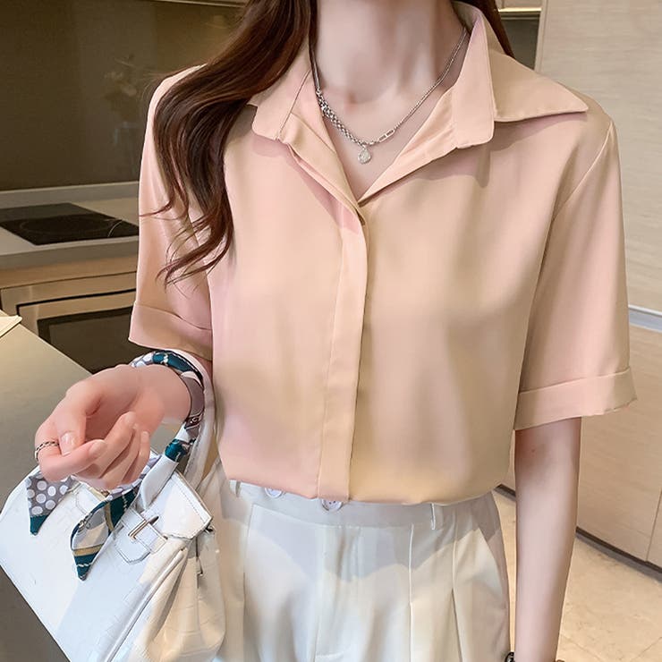 半袖ゆったりブラウス レディース トップス | Dewlily | 詳細画像11 