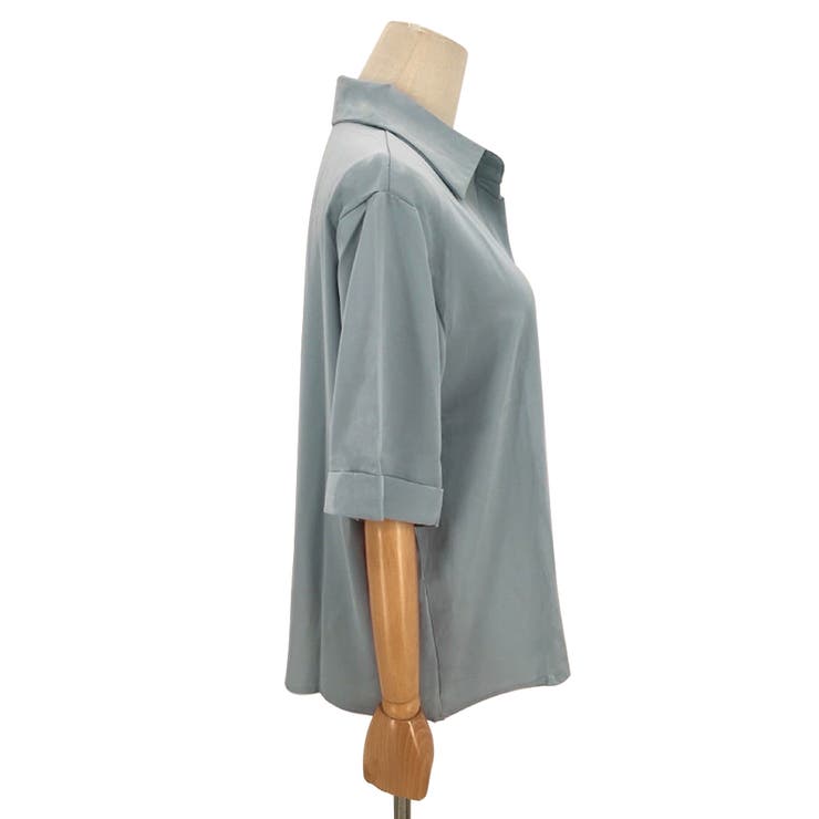 半袖ゆったりブラウス レディース トップス | Dewlily | 詳細画像19 