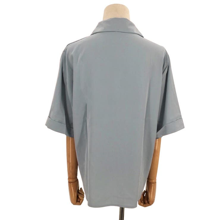 半袖ゆったりブラウス レディース トップス | Dewlily | 詳細画像20 