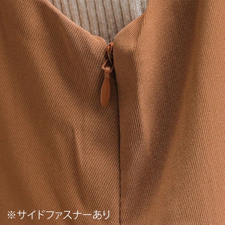 Vネックワイドレッグサロペット レディース 無地 | Dewlily | 詳細画像17 