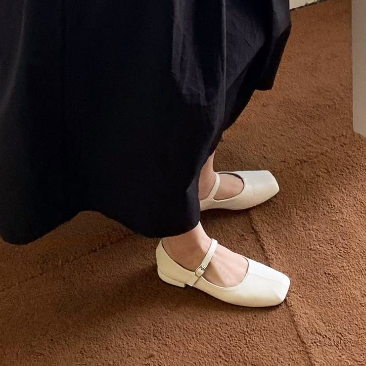 ストラップ付きフラットシューズ レディース パンプス | Dewlily | 詳細画像10 