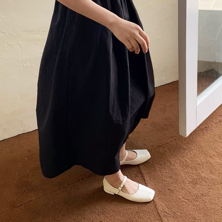 ストラップ付きフラットシューズ レディース パンプス | Dewlily | 詳細画像4 