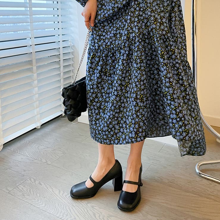 チャンキーヒールパンプス レディース シューズ | Dewlily | 詳細画像2 