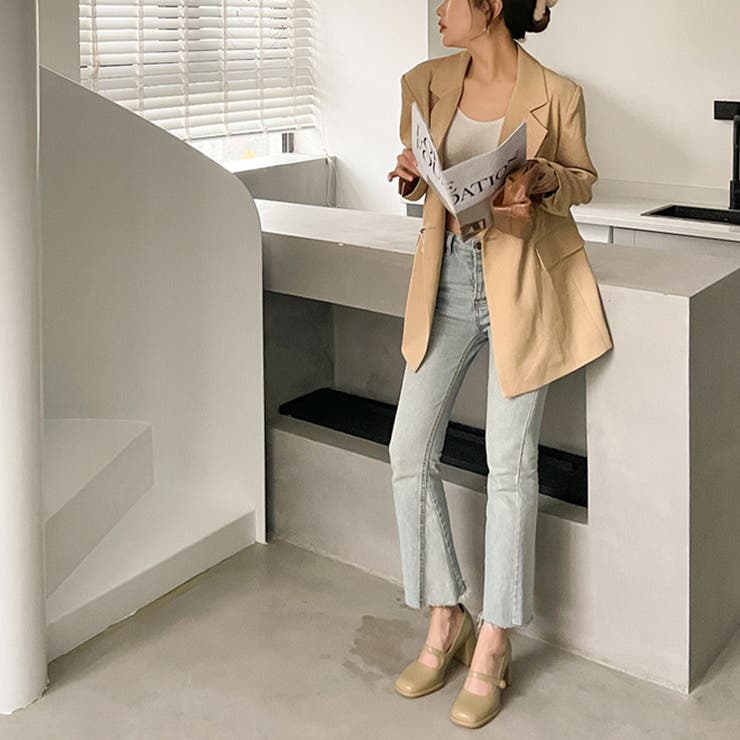 チャンキーヒールパンプス レディース シューズ | Dewlily | 詳細画像3 