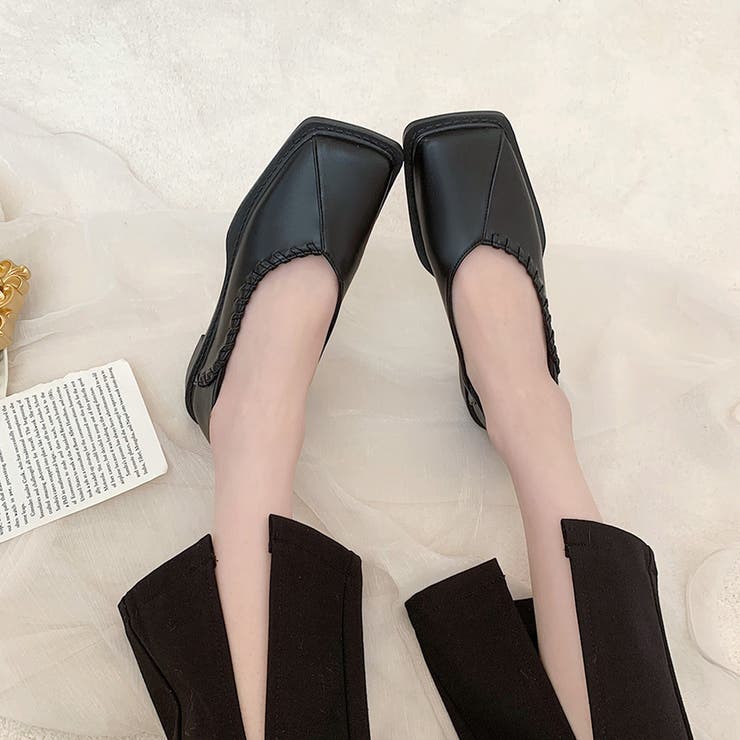 スクエアパンプス レディース シューズ | Dewlily | 詳細画像12 