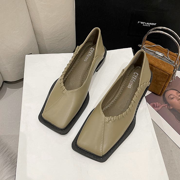 スクエアパンプス レディース シューズ | Dewlily | 詳細画像3 