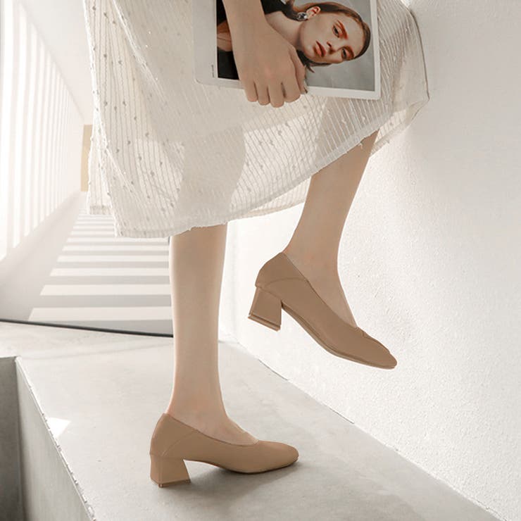 シンプルデザインパンプス レディース シューズ | Dewlily | 詳細画像3 