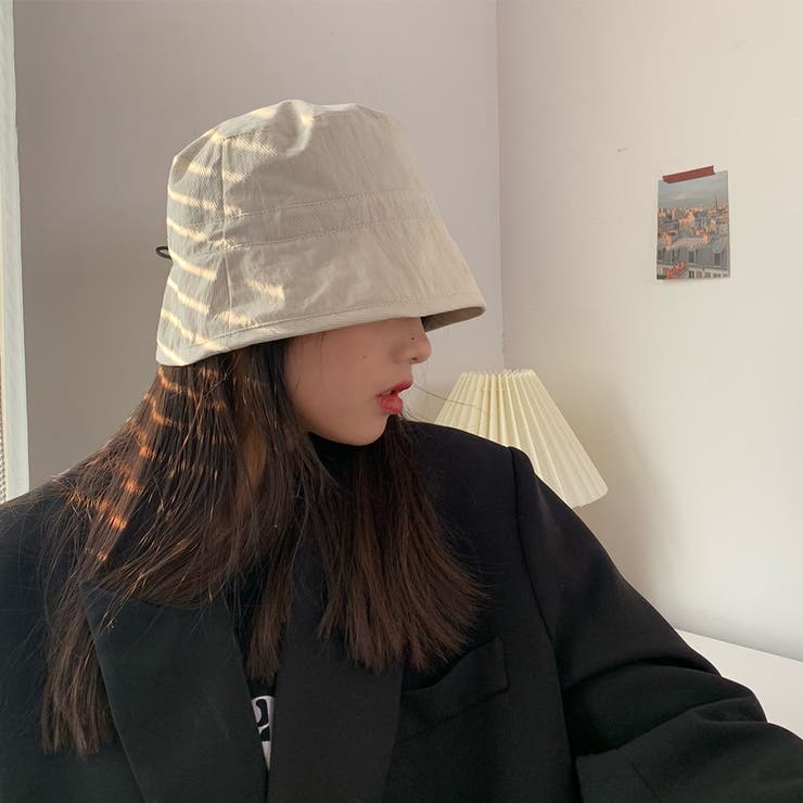 シンプル無地バケットハット 韓国ファッション 10代 | Dewlily | 詳細画像14 