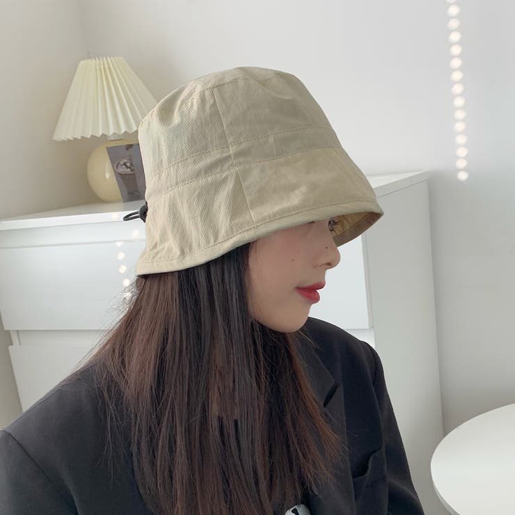 シンプル無地バケットハット 韓国ファッション 10代 | Dewlily | 詳細画像7 