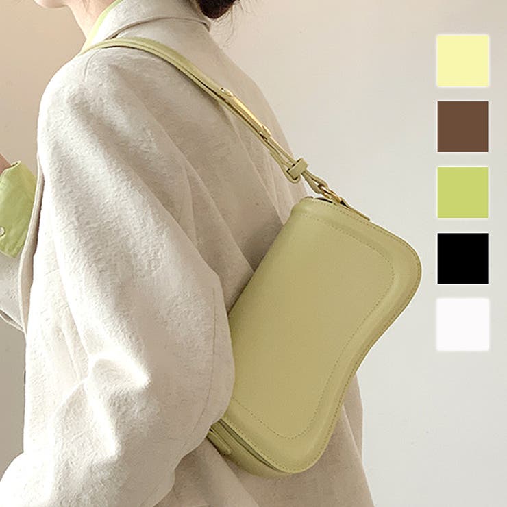 フラップショルダーバッグ 韓国ファッション 10代 | Dewlily | 詳細画像1 