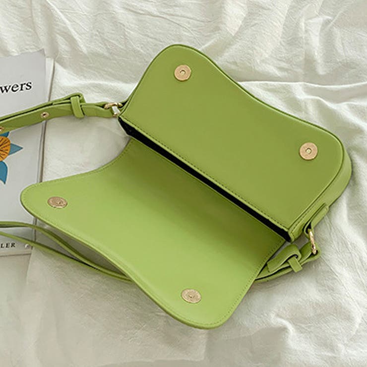 フラップショルダーバッグ 韓国ファッション 10代 | Dewlily | 詳細画像14 