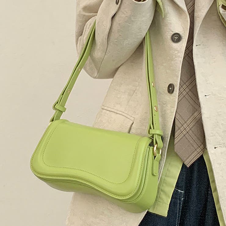 フラップショルダーバッグ 韓国ファッション 10代 | Dewlily | 詳細画像4 