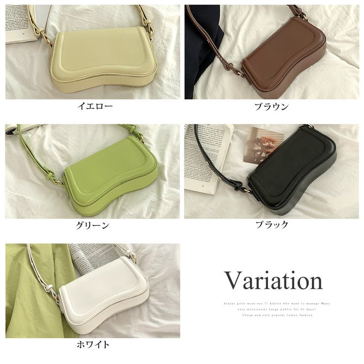 フラップショルダーバッグ 韓国ファッション 10代 | Dewlily | 詳細画像5 