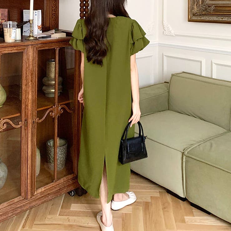 パフスリーブワンピース レディース 春服 | Dewlily | 詳細画像10 