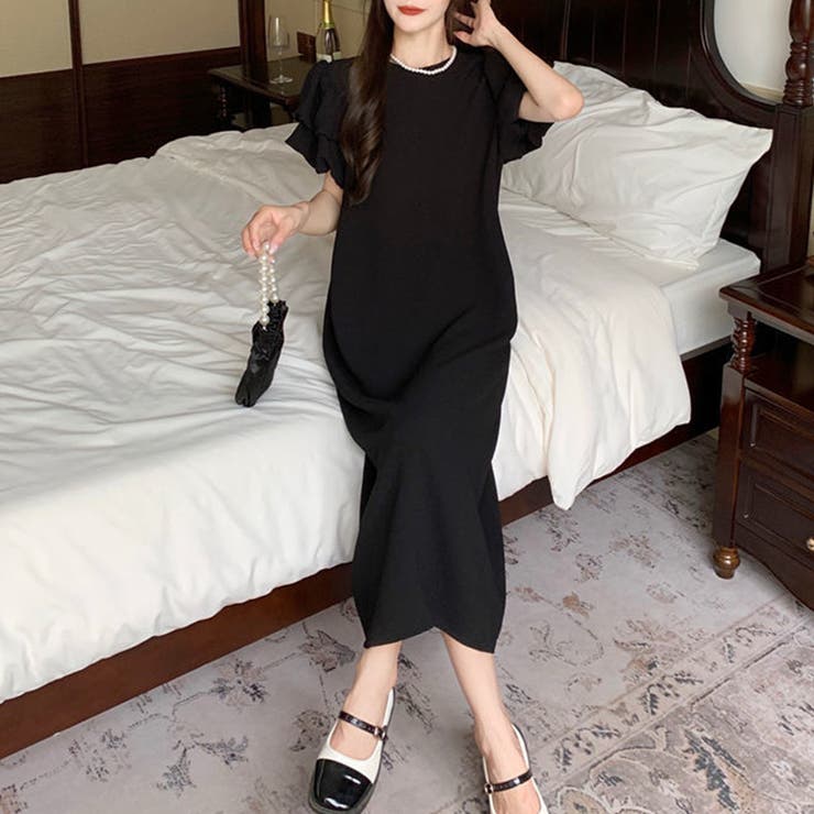 パフスリーブワンピース レディース 春服 | Dewlily | 詳細画像15 