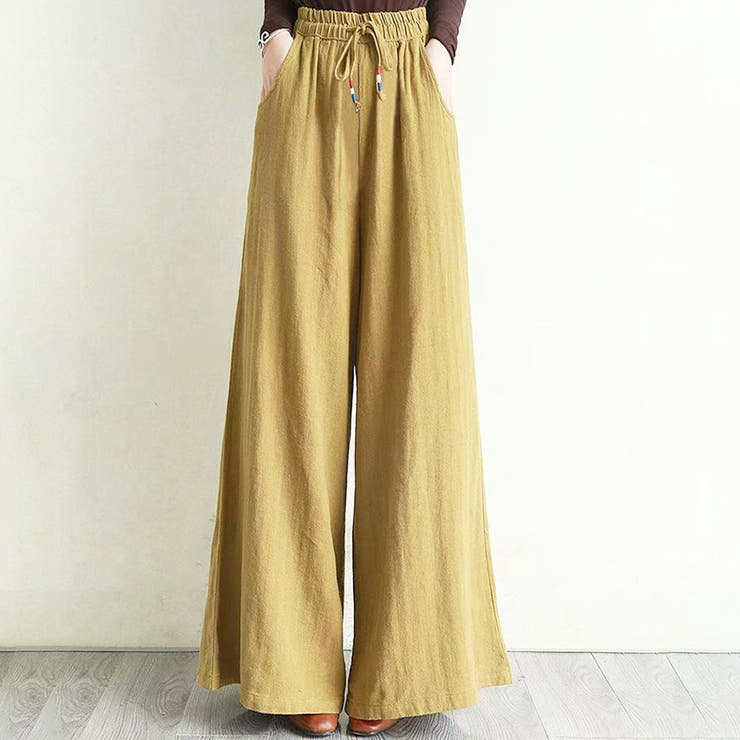 カジュアルワイドパンツ レディース ボトムス | Dewlily | 詳細画像2 