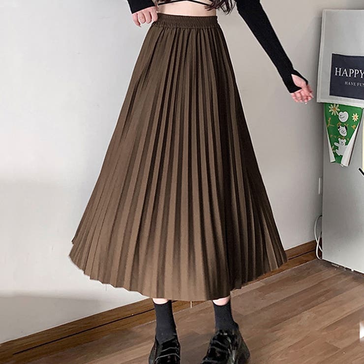 プリーツロングスカート レディース ボトムス | Dewlily | 詳細画像10 