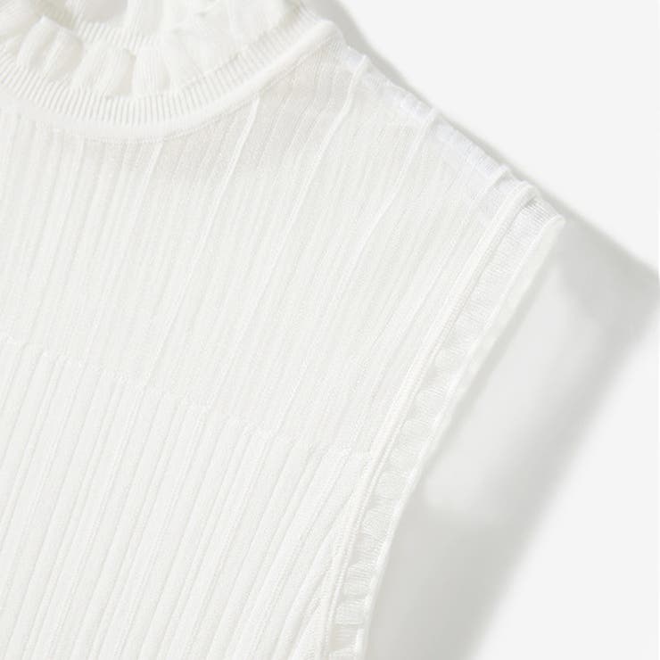 ルコック　韓国　ノースリーブニット　Mサイズ ルコック 韓国 ノースリーブニット Mサイズ