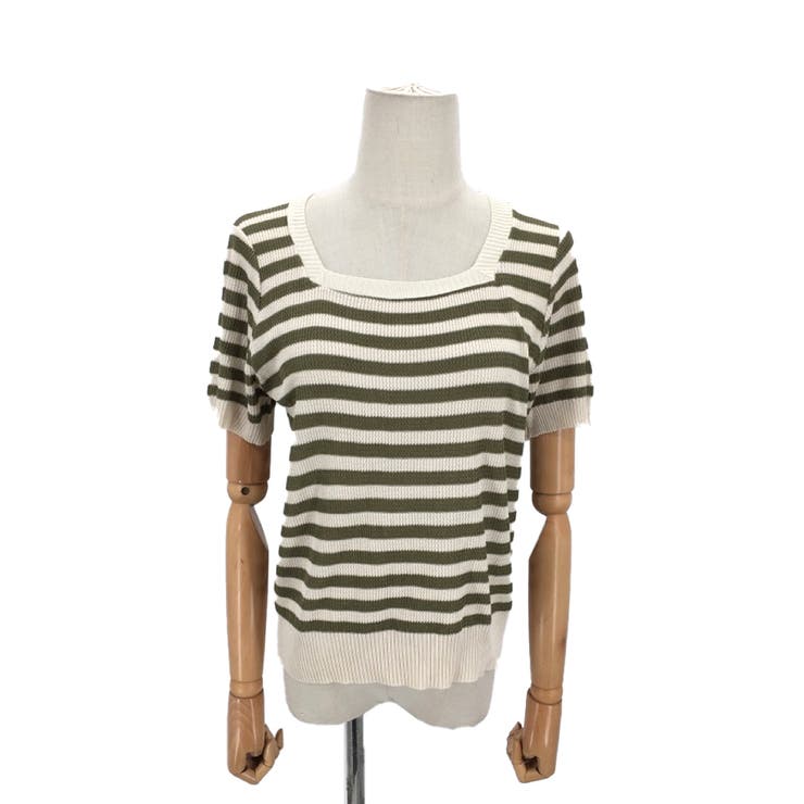 ボーダーサマーニット 韓国ファッション 10代 | Dewlily | 詳細画像18 