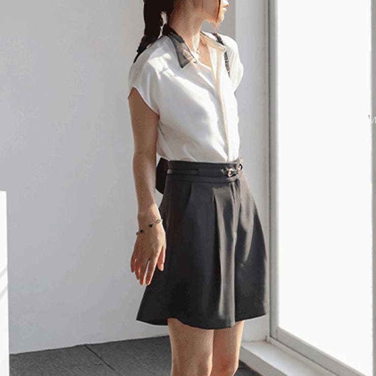 サテン風ブラウス 韓国ファッション 10代 | Dewlily | 詳細画像13 