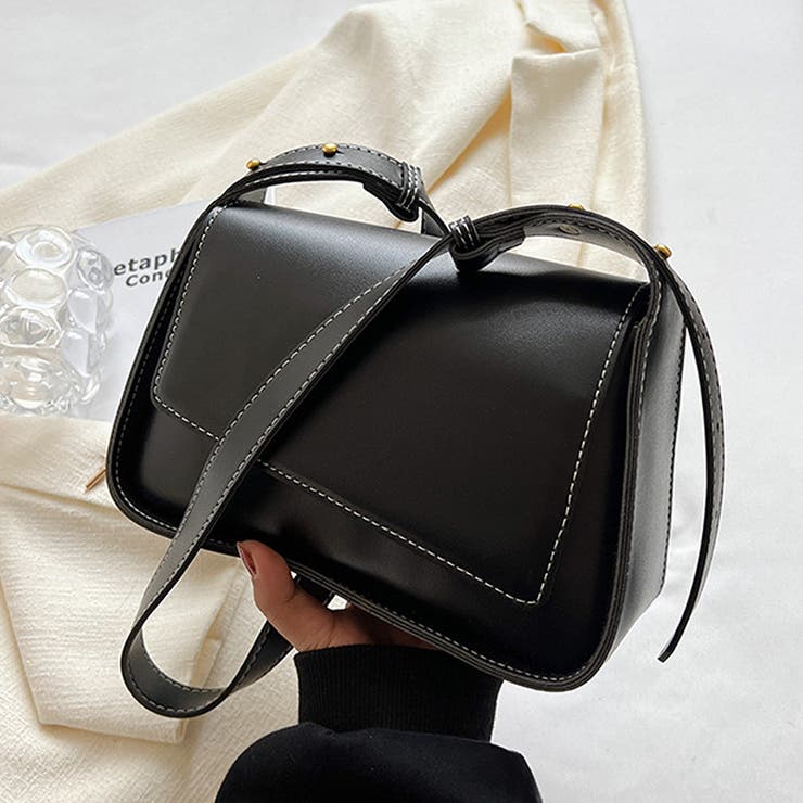 アシンメトリーショルダーバッグ 韓国ファッション 10代 | Dewlily | 詳細画像11 