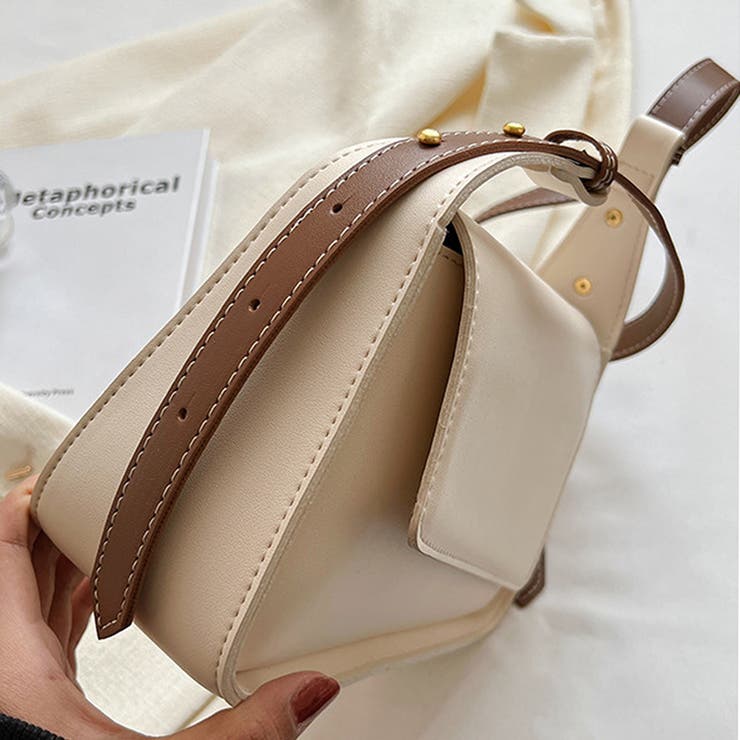 アシンメトリーショルダーバッグ 韓国ファッション 10代 | Dewlily | 詳細画像12 