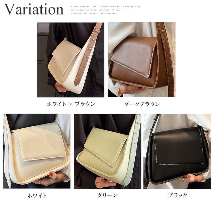 アシンメトリーショルダーバッグ 韓国ファッション 10代[品番