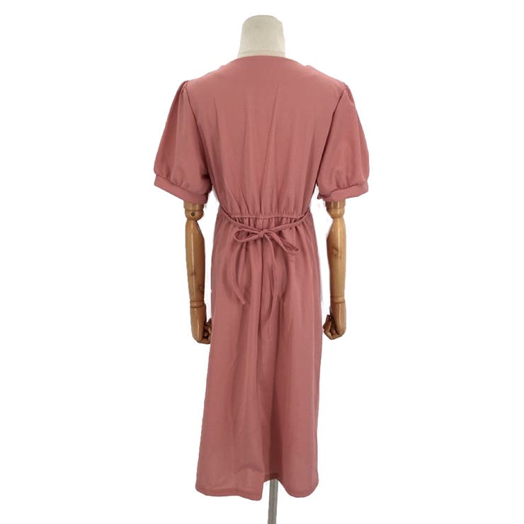 パフスリーブワンピース 韓国ファッション 10代 | Dewlily | 詳細画像19