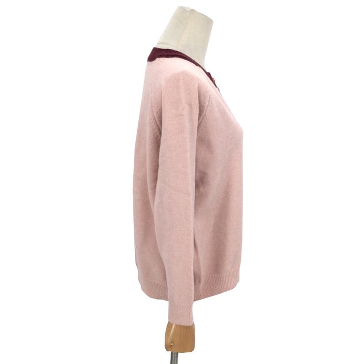 配色カラーニットトップス 秋 冬 | Dewlily | 詳細画像15 