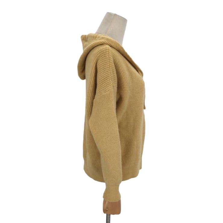 フード付きカーディガン 秋 冬 | Dewlily | 詳細画像21 