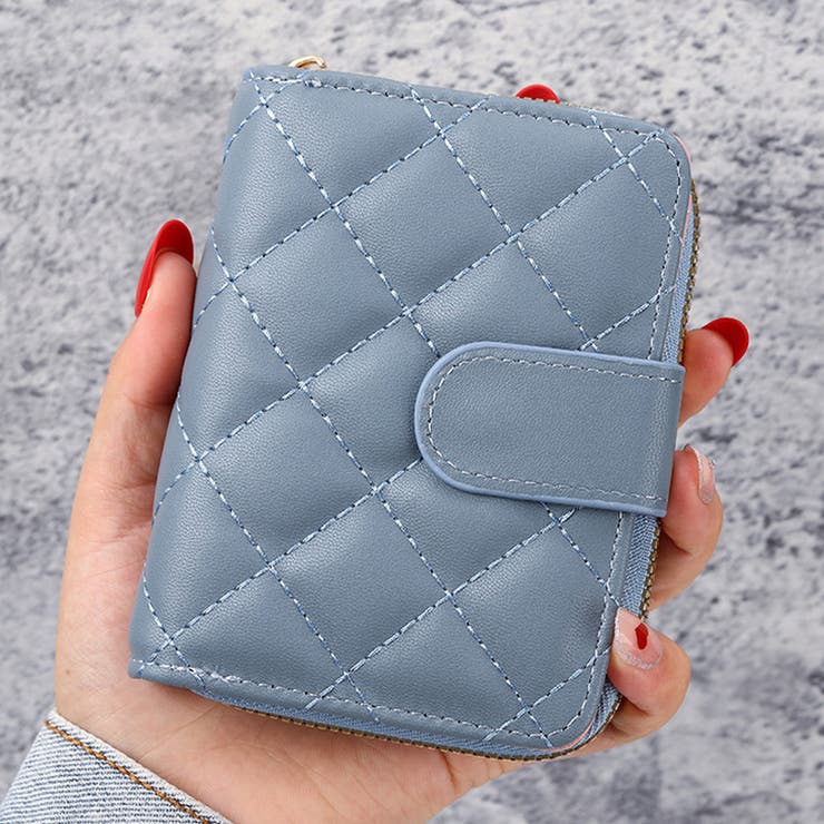 キルティングミニカードケース 春夏秋冬 韓国ファッション | Dewlily | 詳細画像12 