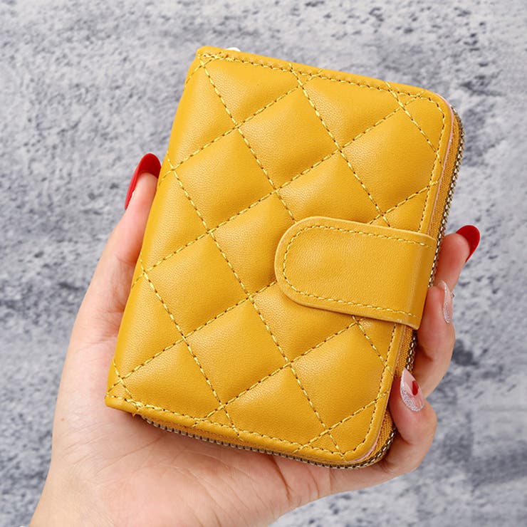 キルティングミニカードケース 春夏秋冬 韓国ファッション | Dewlily | 詳細画像13 