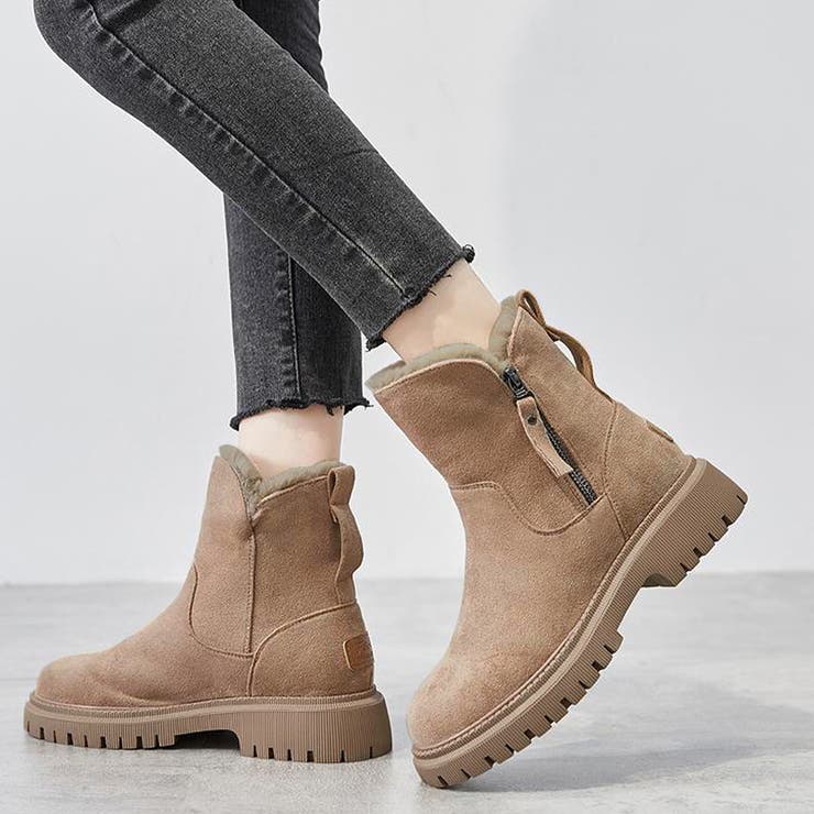 モカ | ボアショートブーツ 秋 冬 | Dewlily