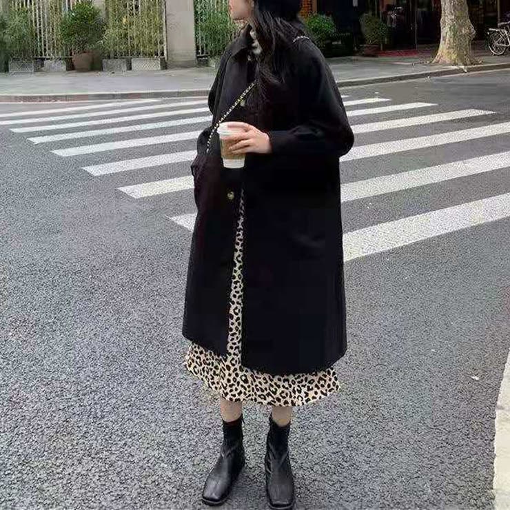 シンプルチェスターコート レディース 10代 | Dewlily | 詳細画像2 