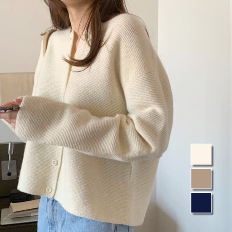 ノーカラーカジュアルジャケット レディース 10代 | Dewlily | 詳細画像1 