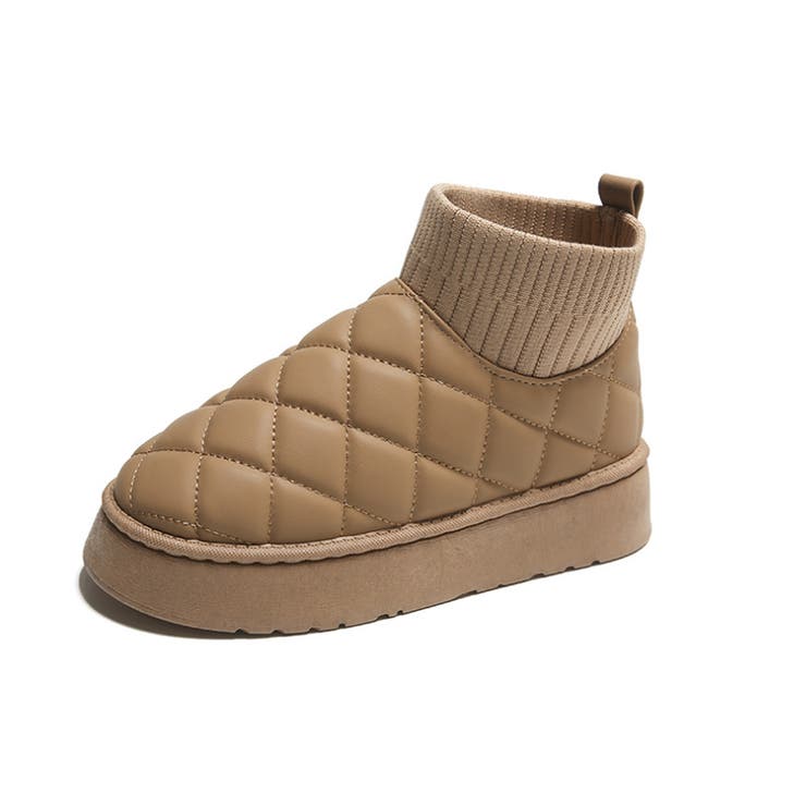 キルティングフェイクムートンブーツ レディース 10代 | Dewlily | 詳細画像9 