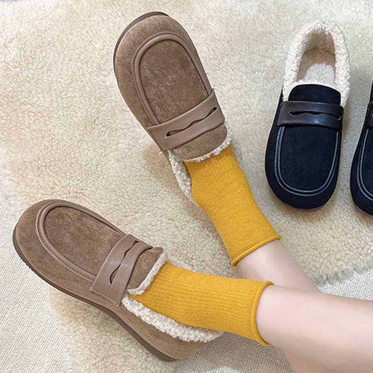 裏起毛ボアローファー レディース 10代 | Dewlily | 詳細画像8 